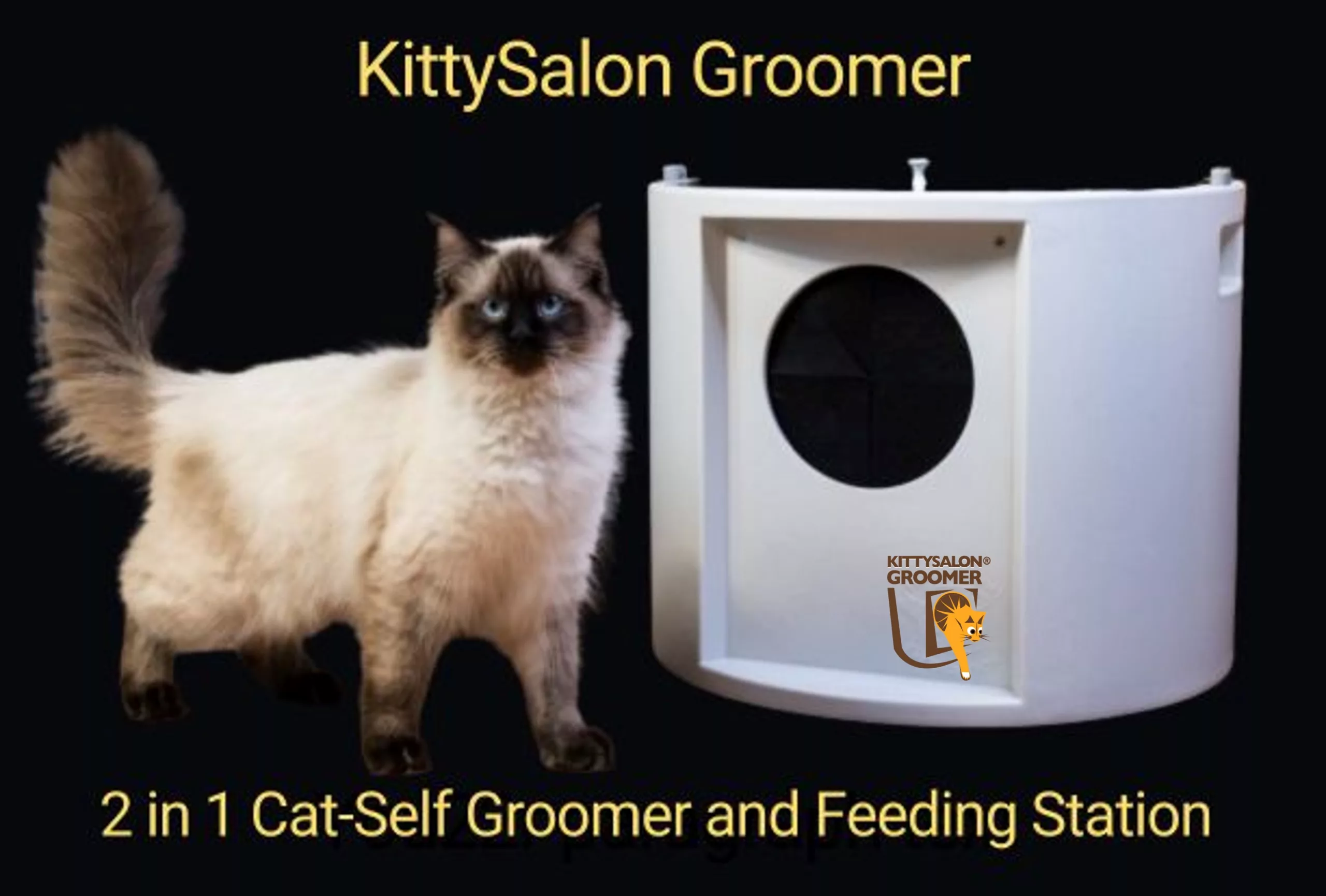 The Ultimate Cat Self Grooming Station: Kittysalon Groomer